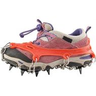 [아마존베스트]Freahap 11 Teeth Ice Claws Crampons Anti Slip Traction Cleats for Kids with Carry Bag