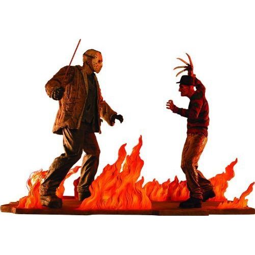 반프레스토 NECA Freddy Vs Jason Resin Statue Set Limited to 650 Pieces