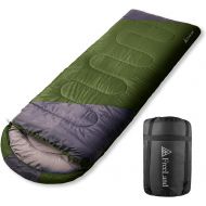 FreeLand Camping Sleeping Bags-3 Seasons Warm & Cold Weather, Lightweight Waterproof for Adults & Kids, Camping Gear Equipment for Traveling & Outdoors