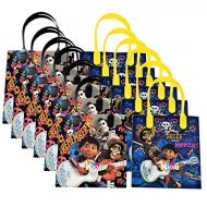 FreeShipping Coco Party Favor Reusable Goodie Bags/ Gift Bags Premium Quality 12pc