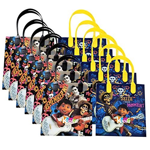  FreeShipping Coco Party Favor Reusable Goodie Bags/ Gift Bags Premium Quality 12pc