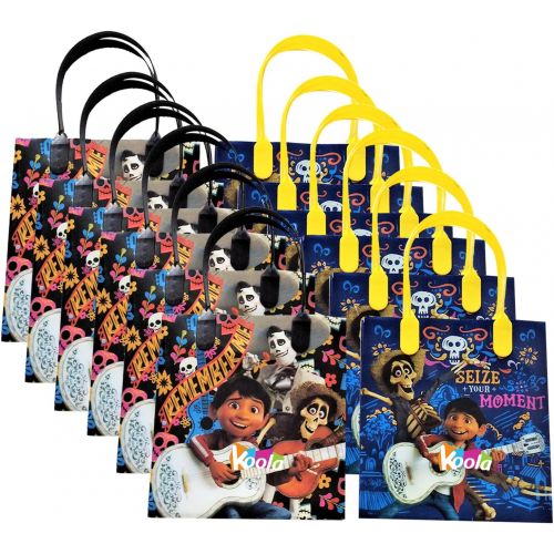 FreeShipping Coco Party Favor Reusable Goodie Bags/ Gift Bags Premium Quality 12pc
