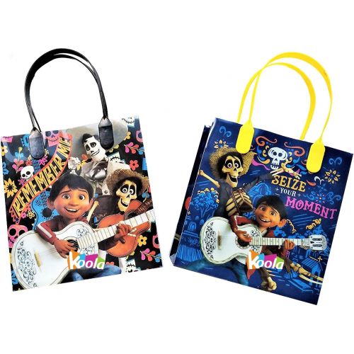  FreeShipping Coco Party Favor Reusable Goodie Bags/ Gift Bags Premium Quality 12pc