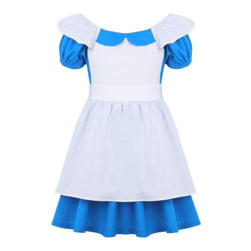  Freebily Little Baby Girls Princess Alices Fancy Dress Cosplay Costume Halloween Birthday Party Outfits