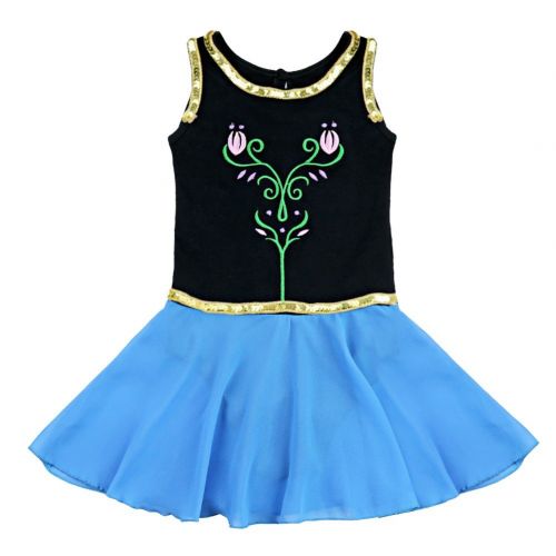  Freebily Baby Girls Fairy Princess Snow Queen Costume Ballerina Embroidery Ballet Leotard Dance Dress Tutus Dancewear