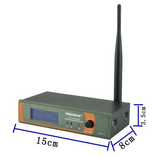  Freeboss Kv-11 VHF Single Way Handheld Wireless Microphone
