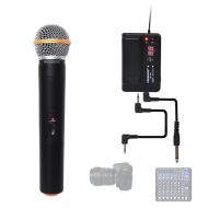 Freeboss FB-U03 One Way 100 Channel Karaoke mic Church Mic Camera Mic Plastic Handheld UHF Wireless Microphone