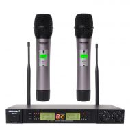 Freeboss FB-U11 UHF Wireless Microphone System Dual Channel IR 2x100 Frequency Wireless Microphone (FB-U11)