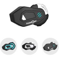 FreedConn Motorcycle Bluetooth Headset T-MAXS Pro Motorcycle Communication Systems 6 Riders 1000M Group Helmet Intercom with Music Sharing FM Radio CVC Noise Cancellation Motorcycle Accessories