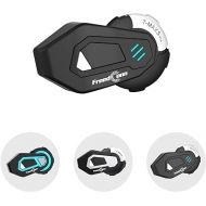 FreedConn Motorcycle Bluetooth Headset T-MAXS Pro Motorcycle Communication Systems 6 Riders 1000M Group Helmet Intercom with Music Sharing FM Radio CVC Noise Cancellation Motorcycle Accessories