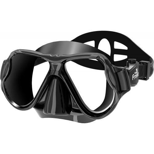  Freela Snorkeling Gear for Adults, Swim Goggles with Nose Cover, Panoramic HD View, No Leak, Snorkel Diving Mask for Adults Men Women, Snorkeling, Diving, Swimming Pool, Lap Swimmi