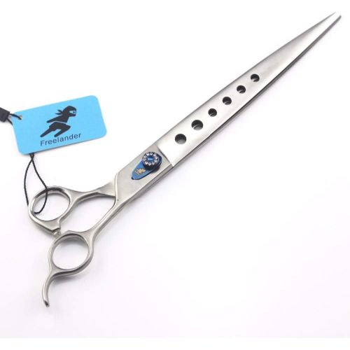  Freelander 10 inch Professional Pet Grooming Scissors Dog Hair Cutting Shears with Bag for Pet Groomer