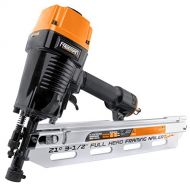 Freeman PFR2190 Pneumatic 21 Degree 3-1/2 Full Round Head Framing Nailer with Case Ergonomic and Lightweight Nail Gun with Interchangeable Trigger, Tool-Free Depth Adjust, and No M