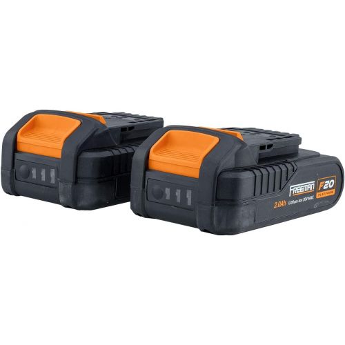  [아마존베스트]Freeman PE20V2118G Cordless 20V 2-in-1 18 Gauge 2 Nailer and Stapler with Batteries, Case, and Fasteners