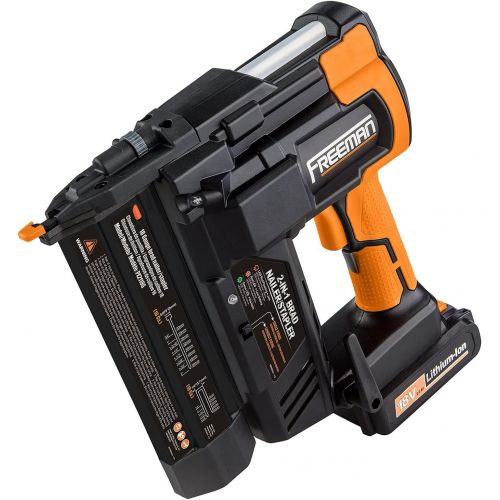  [아마존베스트]Freeman PE2118G 18 Volt 2-in-1 18 Gauge Cordless Nailer & Stapler