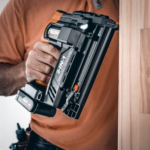  [아마존베스트]Freeman PE2118G 18 Volt 2-in-1 18 Gauge Cordless Nailer & Stapler