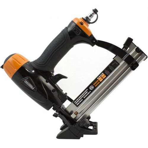  Freeman P2PFK14 Professional Pneumatic Flooring Kit Set of 2 Pneumatic Nail Guns with Cleat Flooring Nailer & 4-in-1 Mini Flooring NailerStapler & Rubber No-Mar Mallet