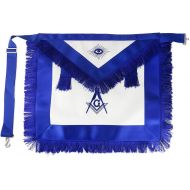 Freemasoner Master Mason Masonic Apron Blue Lodge Leather Square & Compass for Freemason