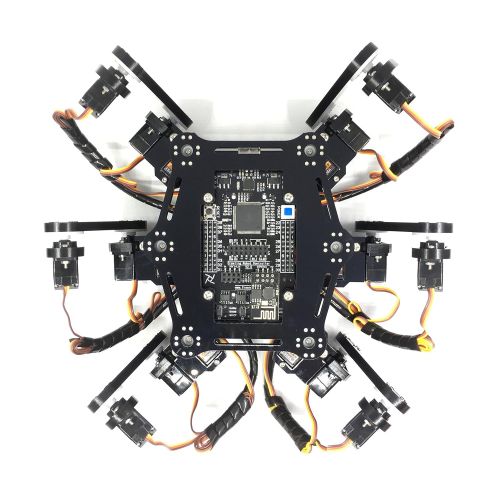  Freenove Hexapod Robot Kit with Remote Control | Arduino Based Project | Raspberry Pi | Spider Walking Crawling 6 Legged | Detailed Tutorial | Android APP | Wi-Fi Wireless RC 2.4G