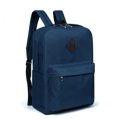  Freewander School Bookbag Simple Basic Lightweight Backpack Daypack for Kids (31-Blue)