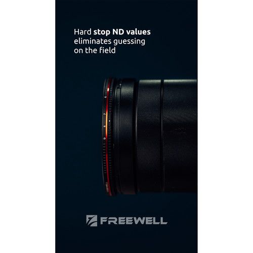  Freewell 67mm Bright Day Variable Neutral Density 1.8 to 2.7 Filter (6 to 9-Stop)