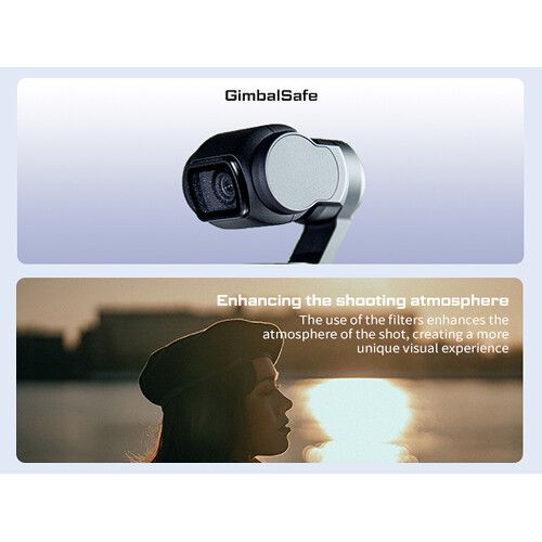  Freewell Mist 1/8 Filter Set for DJI Osmo Pocket 3 (2-Pack)