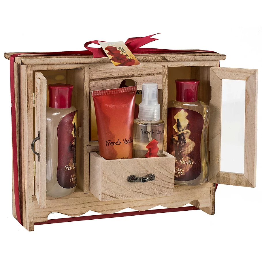  Freida & Joe Frieda and Joe French Vanilla Bath and Body Gift Curio