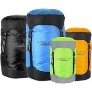 Frelaxy Compression Sack, 40% More Storage! 11L/18L/30L/45L/52L Compression Stuff Sack, Water-Resistant & Ultralight Sleeping Bag Stuff Sack - Space Saving Gear for Camping, Hiking