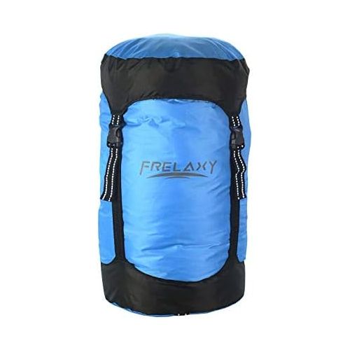  Frelaxy Compression Sack, 40% More Storage! 11L/18L/30L/45L/52L Compression Stuff Sack, Water-Resistant & Ultralight Sleeping Bag Stuff Sack - Space Saving Gear for Camping, Hiking
