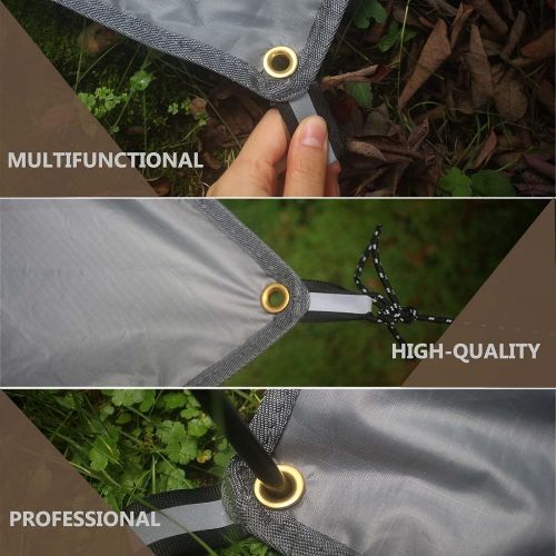  Frelaxy Lightweight Tent Footprint, Waterproof Camping Tarp, Compact Ground Tarp, Reduce 30% More Weight for Backpacking, Hiking, Camping, Outdoor