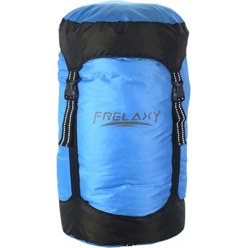  Frelaxy Compression Sack, 40% More Storage! 11L/18L/30L/45L/52L Compression Stuff Sack, Water-Resistant & Ultralight Sleeping Bag Stuff Sack - Space Saving Gear for Camping, Hiking