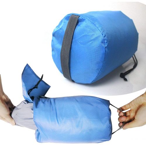  Frelaxy Stuff Sack Set 5-Pack (3L&5L&9L&15L&20L), Ultralight Ditty Bags with Dust Flap for Traveling Hiking Backpacking