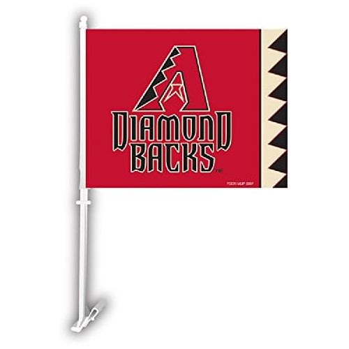  Fremont Die MLB Unisex-Adult Car Flag W/Wall Brackett