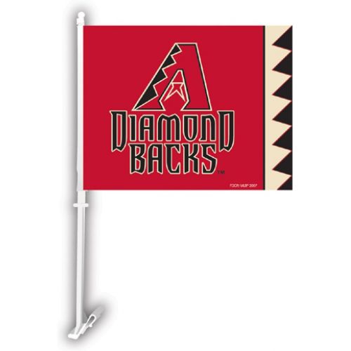  Fremont Die MLB Unisex-Adult Car Flag W/Wall Brackett