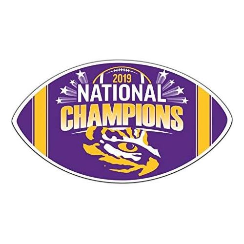  Fremont Die NCAA LSU Tigers 2019 Mens College Football National Champions 12-Inch Magnet