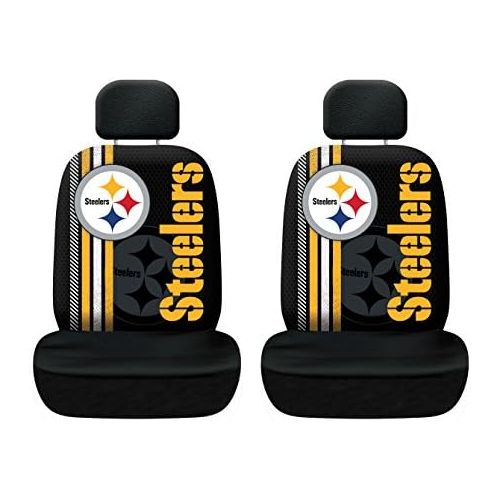  Fremont Die NFL Pittsburgh Steelers Rally Seat Cover, One Size, Gold