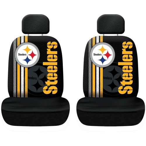  Fremont Die NFL Pittsburgh Steelers Rally Seat Cover, One Size, Gold