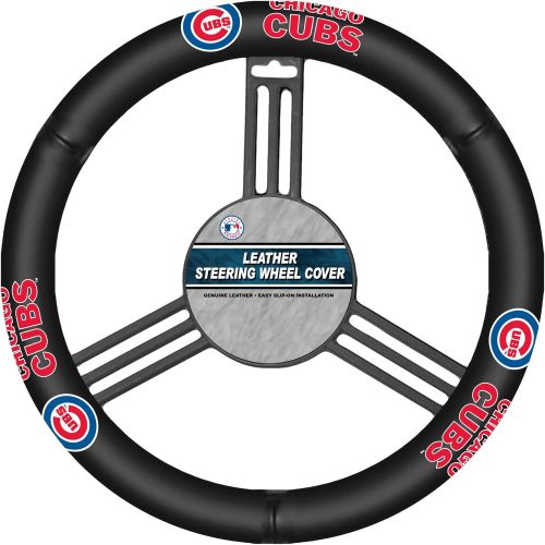  Fremont Die MLB Leather Steering Wheel Cover