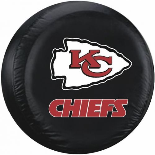  Fremont Die Kansas City Chiefs Black Spare Tire Cover