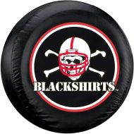 Fremont Die Nebraska Huskers Black Spare Tire Cover - Blackshirts