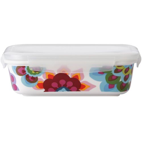  French Bull 3 Piece Porcelain Food Storage Container Set - Lunch, Airtight - Gala