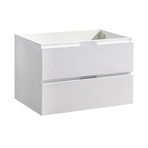  Fresca Valencia 30 Glossy White Wall Hung Modern Bathroom Cabinet