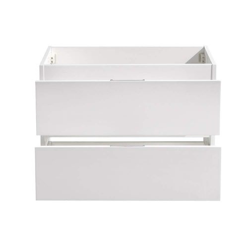  Fresca Valencia 30 Glossy White Wall Hung Modern Bathroom Cabinet