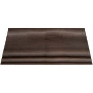 Fresh Home Elements 270011-022 Slat Outdoor mat Door Doormat Brown Rubber Large