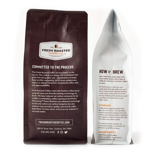  FRESH ROASTED COFFEE LLC FRESHROASTEDCOFFEE.COM Fresh Roasted Coffee LLC, Black Knight Organic Coffee, Dark Roast, Whole Bean, 5 Pound Bag