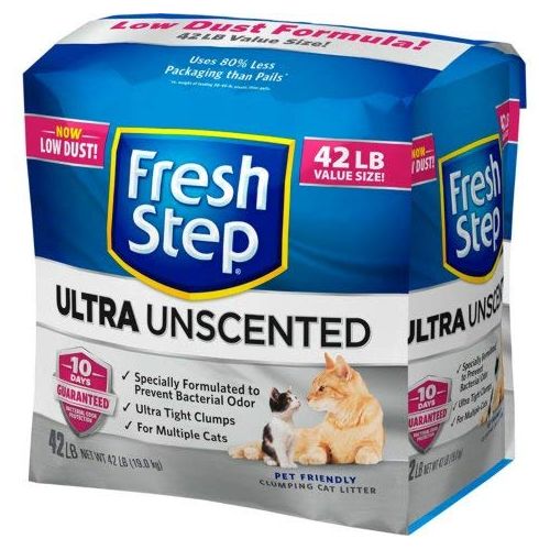  Fresh Step Unscented Lightweight Litter, Clumping Cat Litter