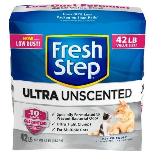  Fresh Step Unscented Lightweight Litter, Clumping Cat Litter