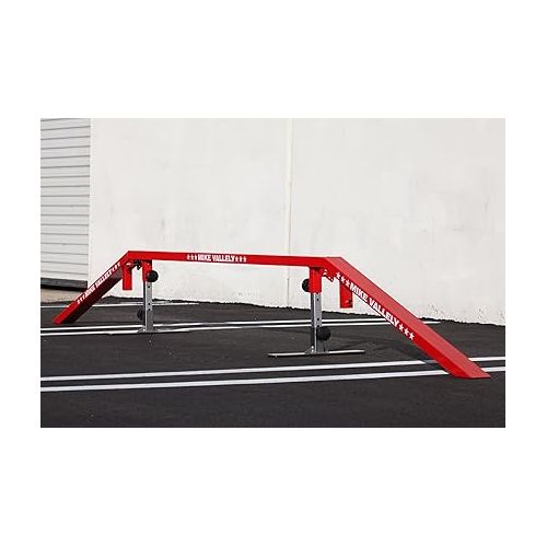  FreshPark Ultimate Grindrail Kit - Portable Adjustable Grind Rail Ramp Set for Skate, BMX Bike, Roller, Snowboard, Scooter