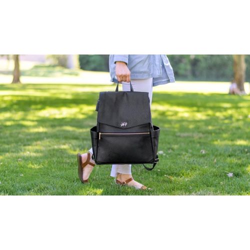  Freshly Picked | Ebony Diaper Bag | Ebony Black