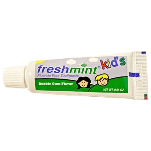  Freshmint Kids Fluoride Free Toothpaste .85oz (Pack Of 144)